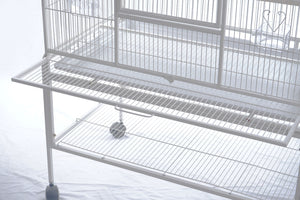 YES4PETS - 140cm Bird Cage with Perch & Wheels - Pet Servo