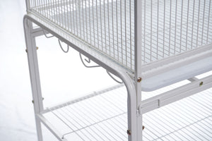 YES4PETS - 140cm Bird Cage with Perch & Wheels - Pet Servo