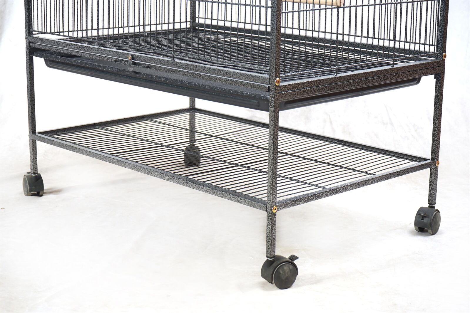 Pet cage with wheels on a white background at Pet Servo