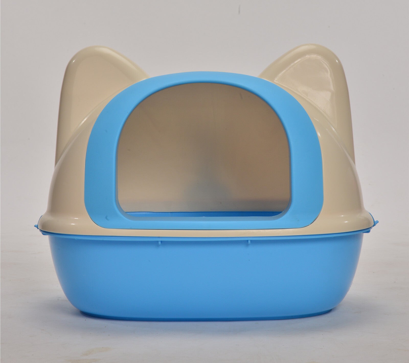 YES4PETS - Medium Hooded Cat Litter Box with Scoop - Pet Servo