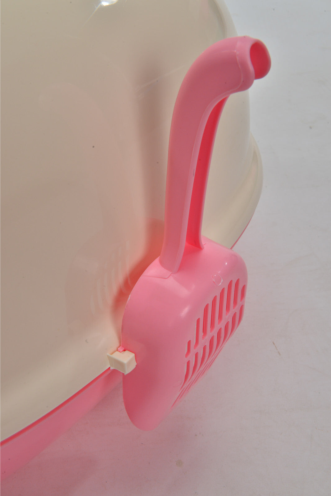 YES4PETS - Medium Hooded Cat Litter Box with Scoop - Pet Servo