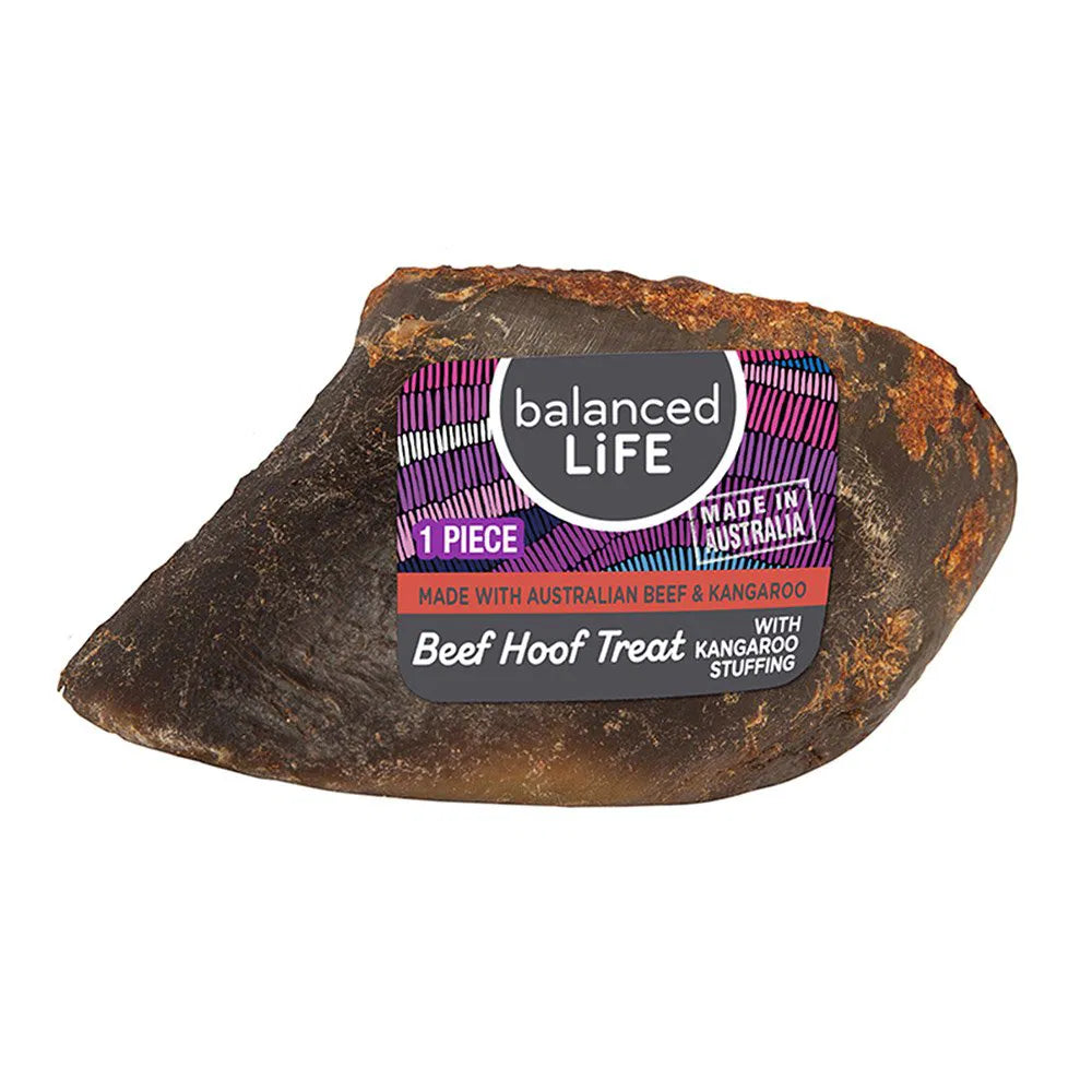 Balanced Life - Roo Filled Beef Hoof Dog Treat