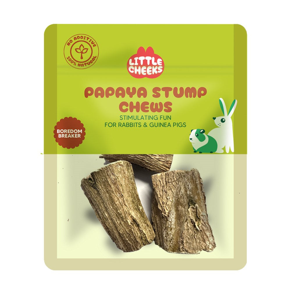 Buy Little Cheeks Papaya Stump Chews at Petservo