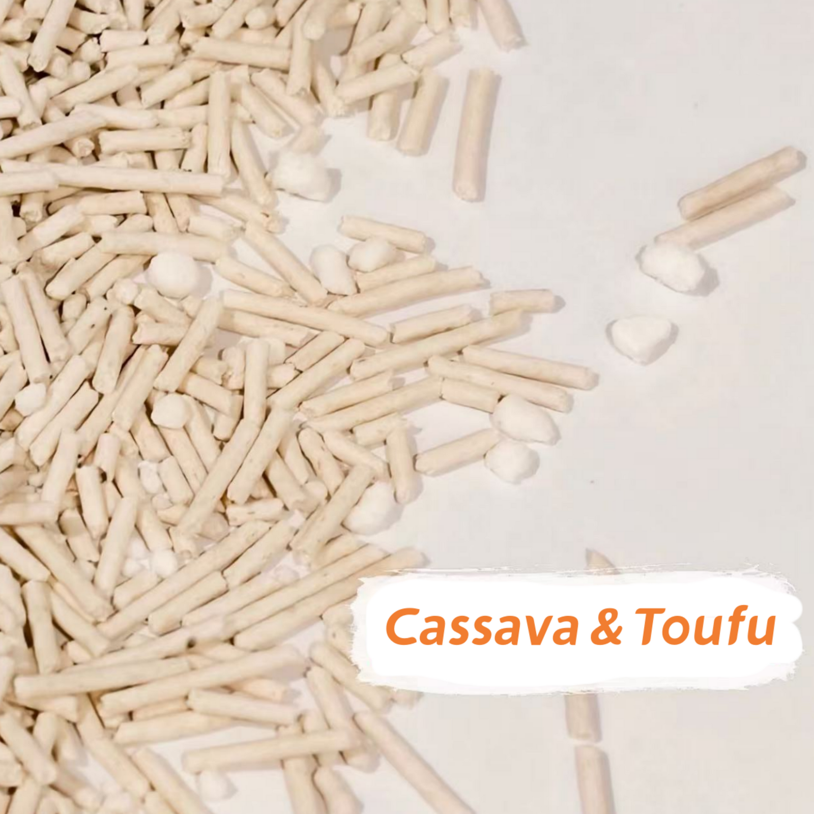 YES4PETS - 16KG Cassava Charcoal Tofu Cat Litter - Pet Servo