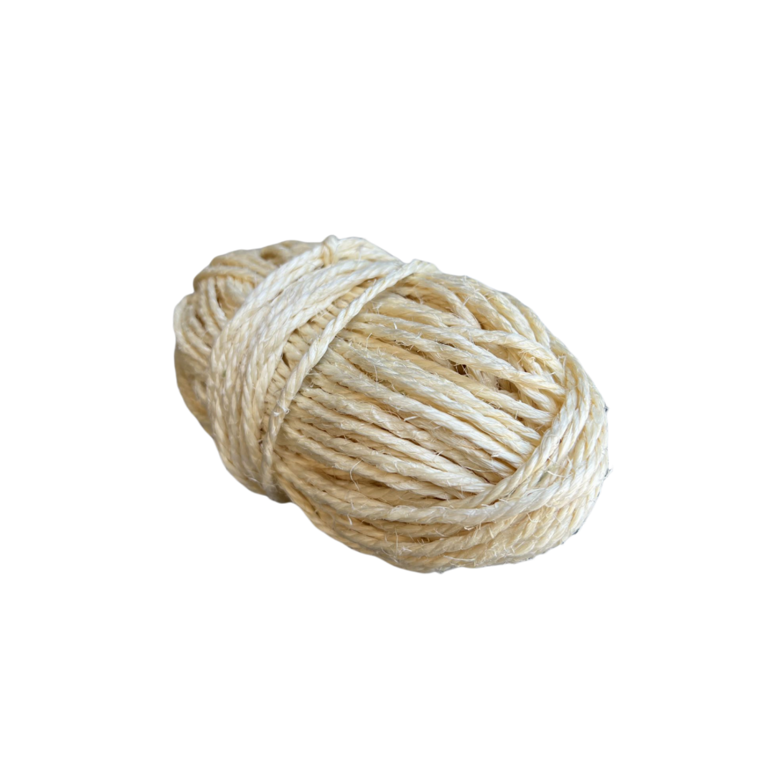 Ball of twine on a white background at Pet Servo