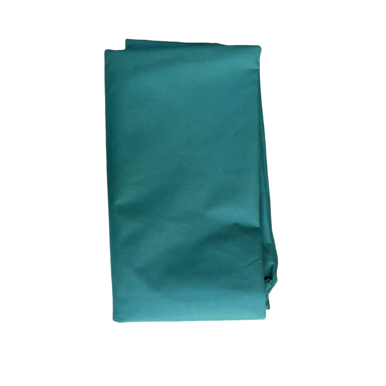 Teal fabric folded on a white background at Pet Servo