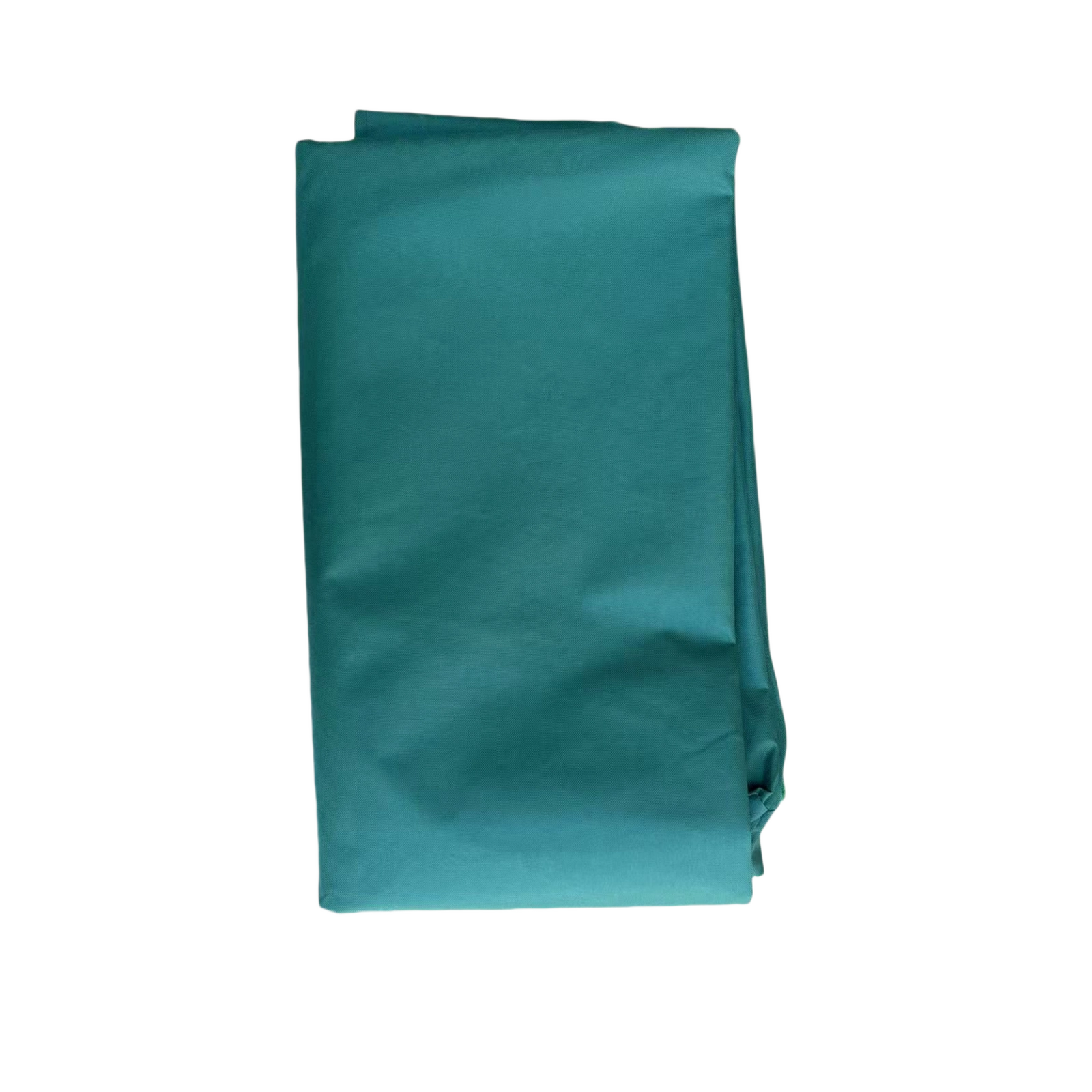 A folded teal fabric sheet or blanket with a smooth texture, displayed on a solid white background at Pet Servo