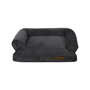 Charlie's - Corduroy Dog Sofa Bed Charcoal - Small - petservo-1