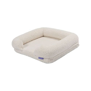 Charlie’s Boucle Orthopedic Dog Sofa Bed Cream Large - PetServo-2
