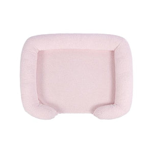 Charlie’s Boucle Orthopedic Dog Sofa Bed Pink Large - PetServo-3
