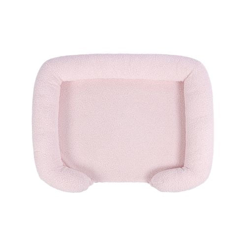 Charlie’s Boucle Orthopedic Dog Sofa Bed Pink Large - PetServo-3