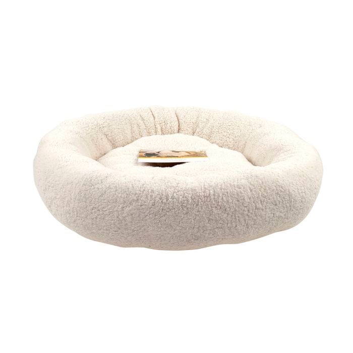 DATS - 75 x 75cm Boucle Cloud Donut Pet Bed - Pet Servo