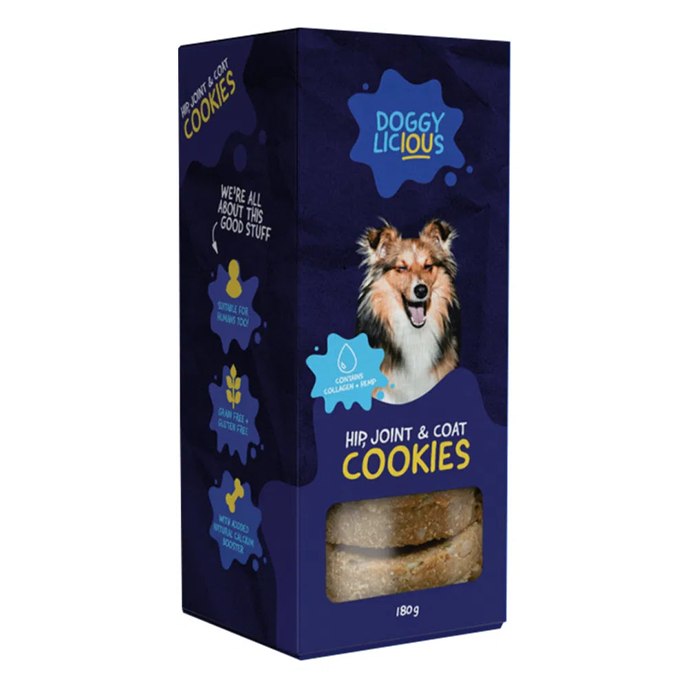 Doggylicious - Hip, Joint & Coat Cookies for Dogs