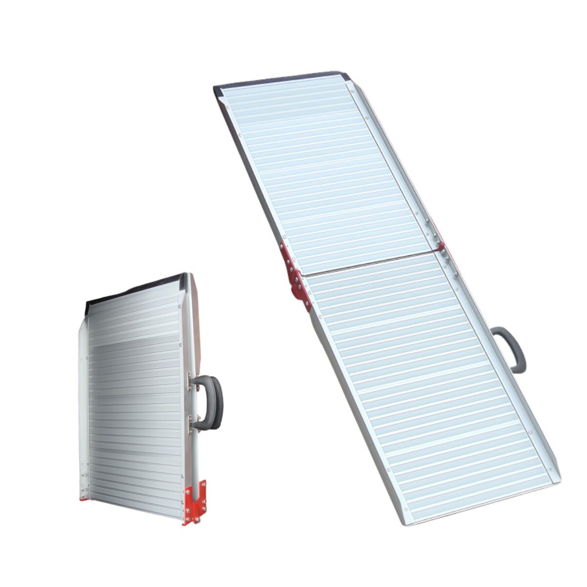 Folding dog ramp on a white background at Pet Servo