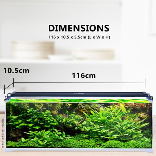 Dynamic Power - 33W Aquarium Blue White LED Light for Tank 120-140cm - petservo-1