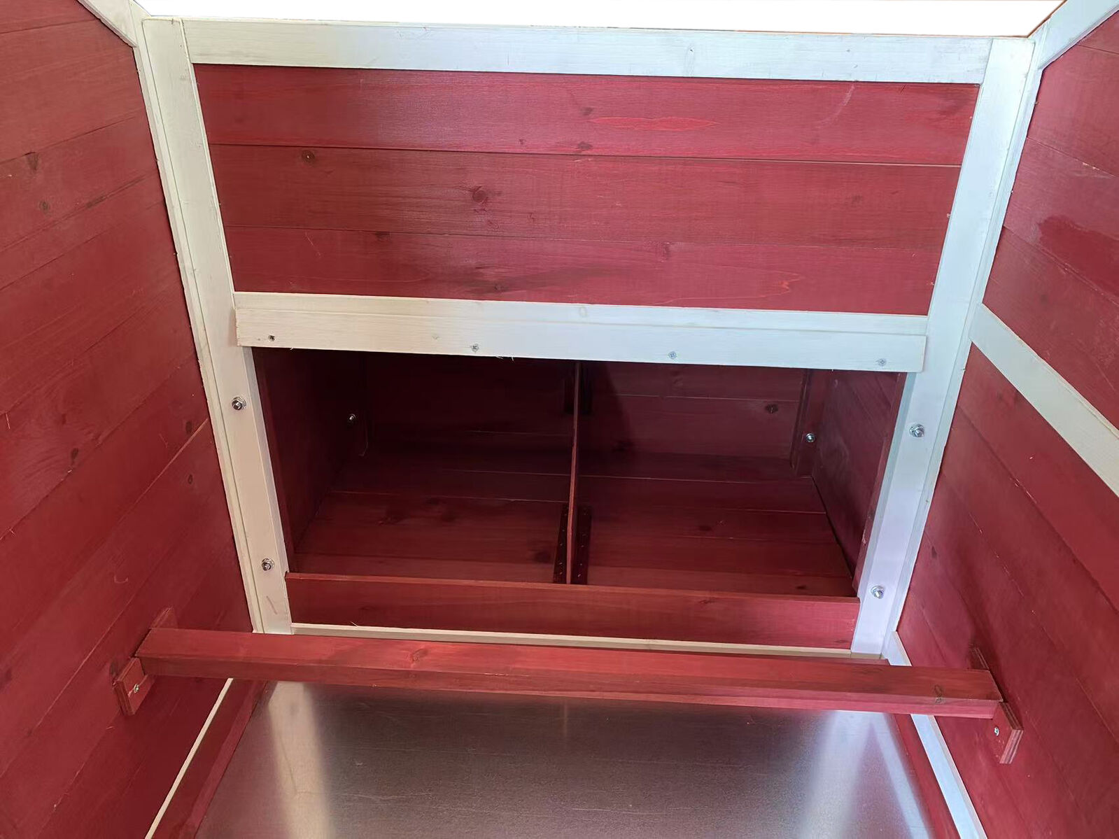 YES4PETS – Red Large Multi-Pet Hutch Versatile Use -Petservo