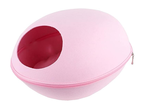 YES4PETS - Large Cave Cat & Dog Soft Cushion Igloo Bed Dark - Pet Servo