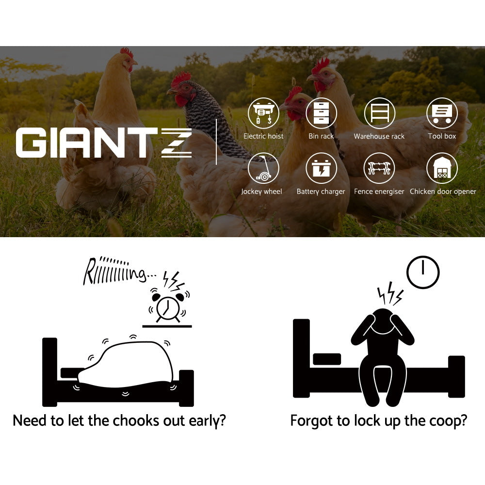 Yes4pets - Automatic Chicken Coop Door Opener - Pet Servo