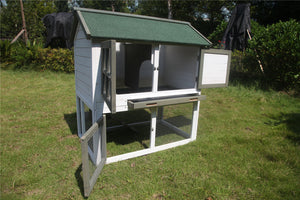 YES4PETS - XL Double Storey Rabbit Hutch Cage - Petservo