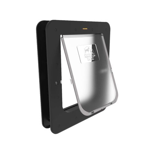 Hakuna Pets - Super Tough Pet Door - Medium - Black - petservo