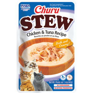 INABA - Churu Stew Chicken & Tuna Recipe 40g - Pet Servo