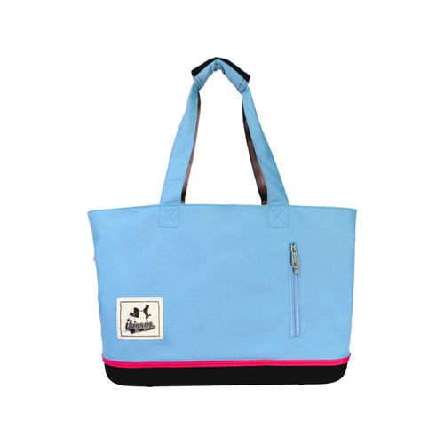 Ibiyaya Canvas Pet Carrier Tote for Pets up to 7kg Sky Blue - petservo
