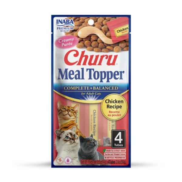 Inaba - CHURU COMPLETE & BALANCED FOR ADULT CATS CHICKEN RECIPE - Pet Servo