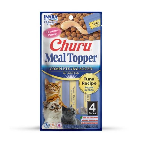 Inaba - CHURU COMPLETE & BALANCED FOR ADULT CATS TUNA RECIPE - Pet Servo