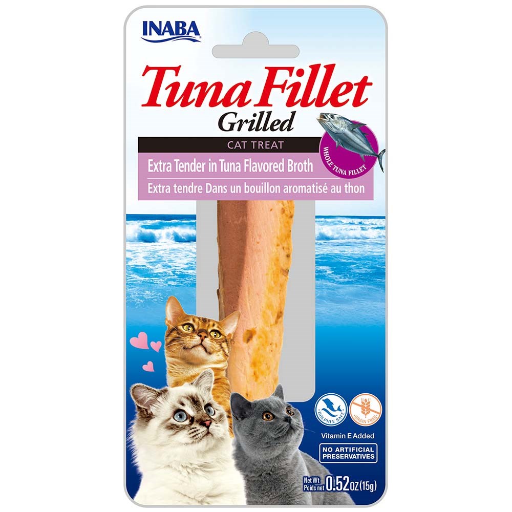 Inaba - Grilled Tuna Fillet Extra Tender in Tuna Flavored Broth - Petservo