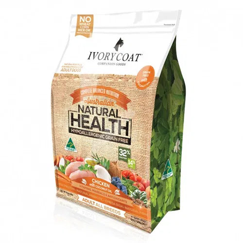 Ivory Coat - Grain Free Adult Dog Dry Food Chicken With Coconut Oil