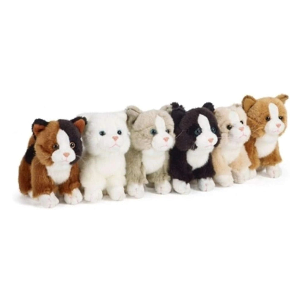 Living Nature - Cat, Kitten Soft Toy, 6 Designs - PetServo