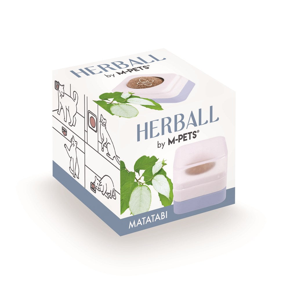 M-PETS - HERBALL Matatabi ball - Blue - PetServo