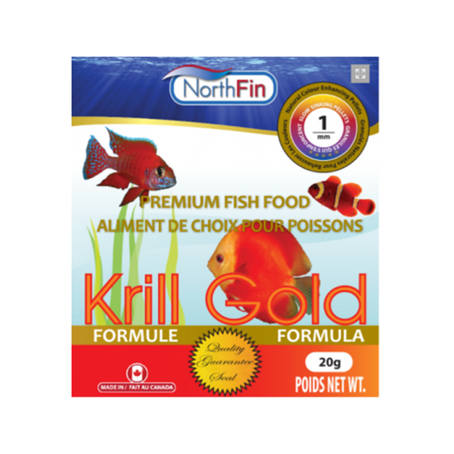 Northfin - Krill Pro Fish Food 1mm 20g - petservo