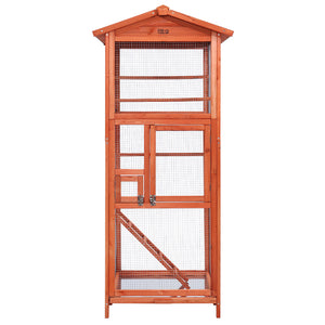 I. Pet - XL Wooden Bird Cage 168cm for Parrots & Pets - Petservo