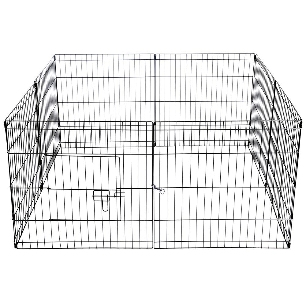 YES4PETS - 24" Pet Playpen with Cover & Enclosure - Pet Servo