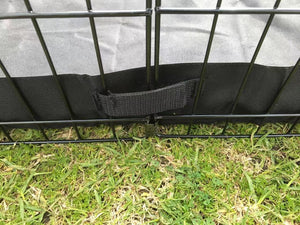 YES4PETS - 30" Dog Rabbit Playpen with Floor (76cm) - Pet Servo
