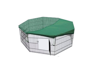 YES4PETS - 42" Pet Playpen with Cover for Dogs & Rabbits - Pet Servo