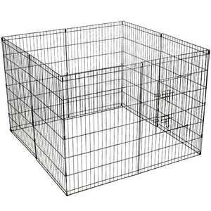 YES4PETS - 42" Pet Playpen with Cover for Dogs & Rabbits - Pet Servo