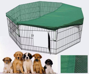 YES4PETS - 42" Pet Playpen with Cover for Dogs & Rabbits - Pet Servo