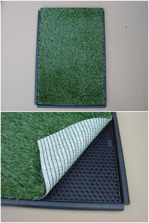 YES4PETS - Indoor Dog Puppy Toilet Grass Training Pad - Pet Servo
