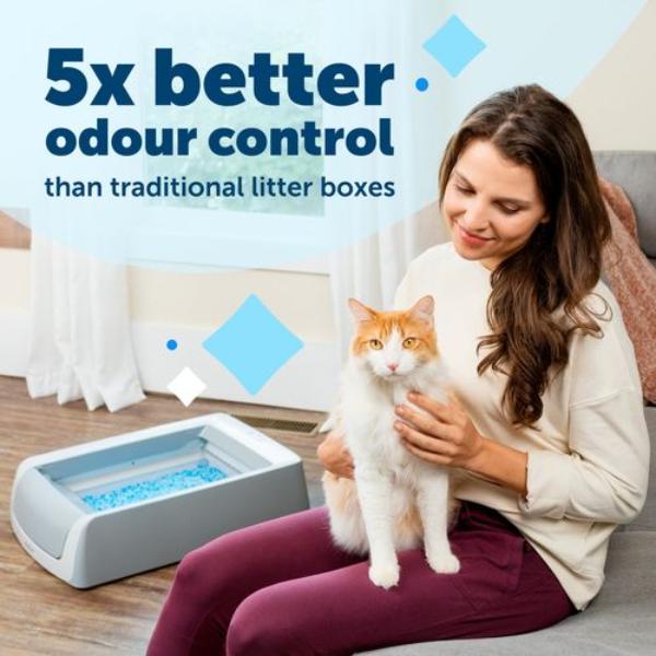 Petsafe - ScoopFree® Crystal Self-Cleaning Litter Box - petservo