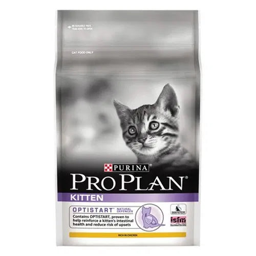 Purina Pro Plan Kitten food package with a kitten on the label at Pet Servo