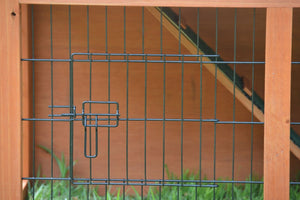 YES4PETS - Double Storey Hutch Cage with Tray - Petservo