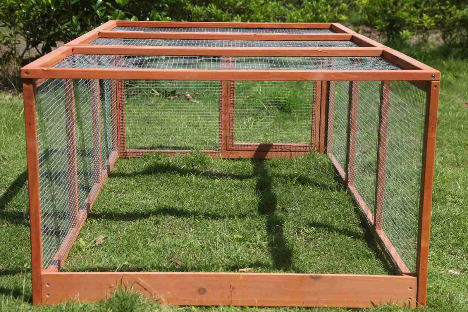 YES4PETS - Large Coop Run & Hutch Villa - Petservo