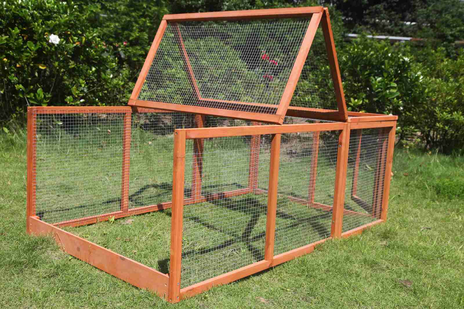 YES4PETS - Large Coop Run & Hutch Villa - Petservo