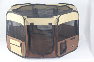 YES4PETS - Medium Soft Pet Playpen Tent for Pets - Pet Servo