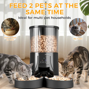 Shop Advwin 4L Automatic Cat Feeder for 2 Cats with Camera image 2 - Pet Servo