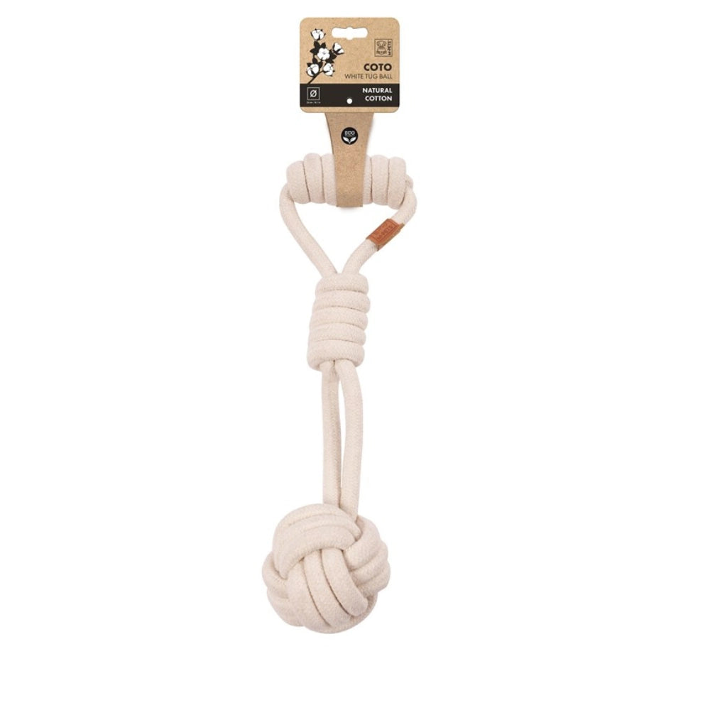 M-PETS - COTO Eco rope dog toys Tug Ball 36cm - petservo 