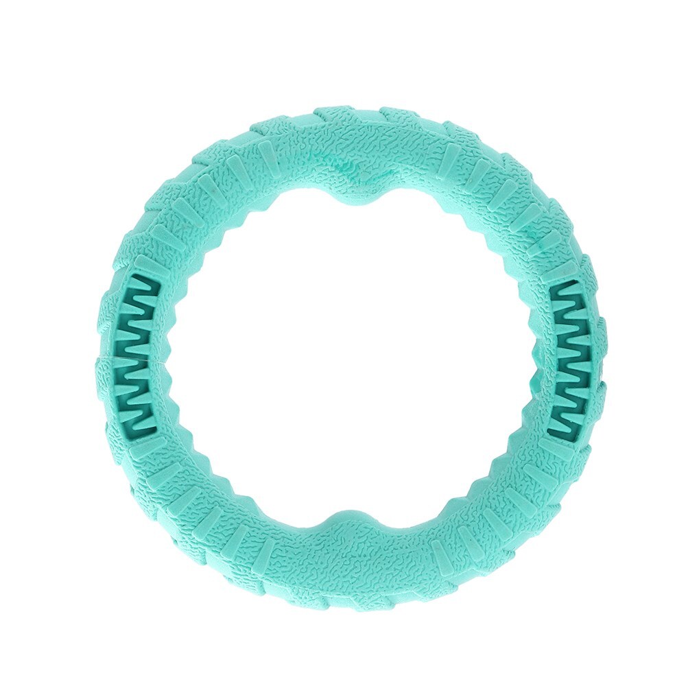 Fetch Ring YES4PETS - 2x Large Dog Tugger Fetch Ring Toy 24cm - Pet Servo
