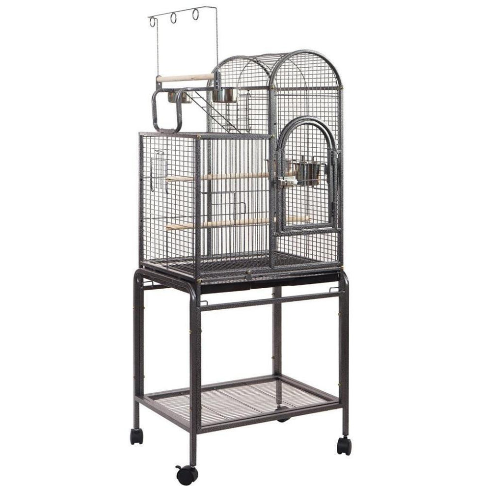 Curated visual reference: Picture Idea: Yes4Pets Large Bird Aviary Cage With Stand Wheels
